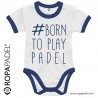 Body de pádel para bebé "BABYPADEL OTHER BORN" - Bodys en ROPAPADEL