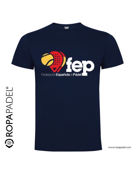 Camiseta de pádel FEP "Federación Española de Pádel" en ROPAPADEL