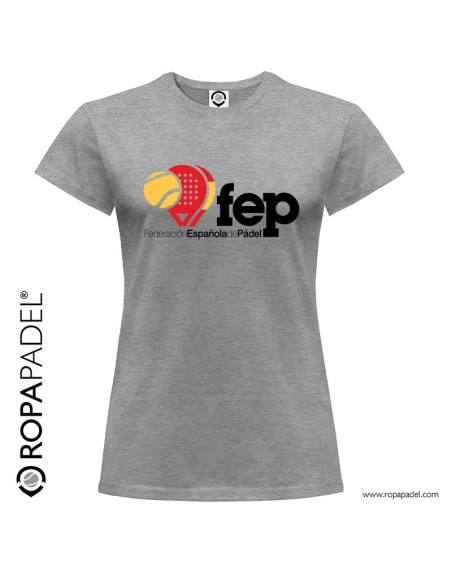 Camiseta de pádel FEP "Federación Española de Pádel" en ROPAPADEL