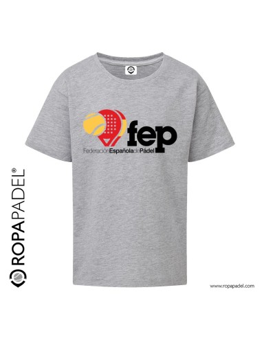 Camiseta de pádel FEP "Federación Española de Pádel" en ROPAPADEL