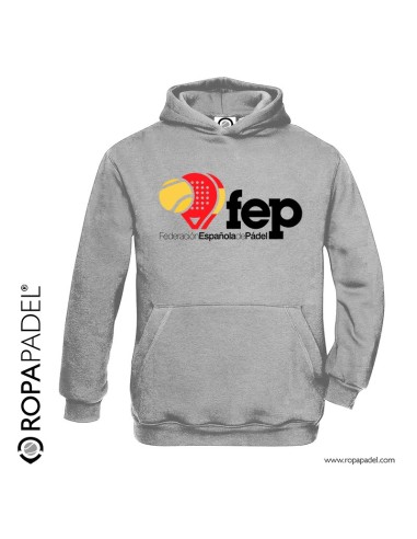 Sudadera de pádel FEP "Federación Española de Pádel" en ROPAPADEL