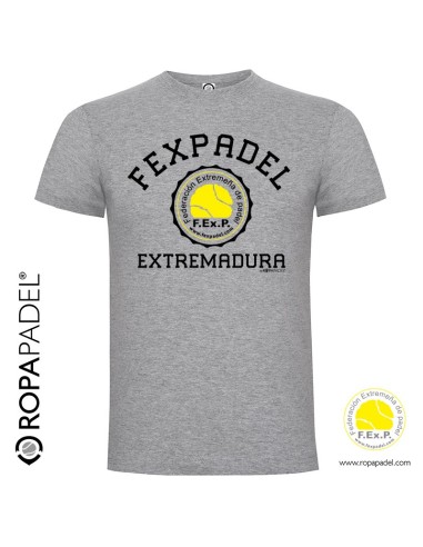 Camiseta de pádel hombre FEXPADEL URBAN 2019 "Federación Extremeña de Pádel"