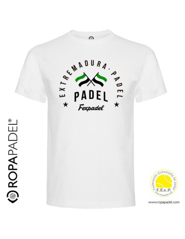 Camiseta de Pádel FEXPADEL-EXTREMADURA "Federación Extremeña de Pádel"