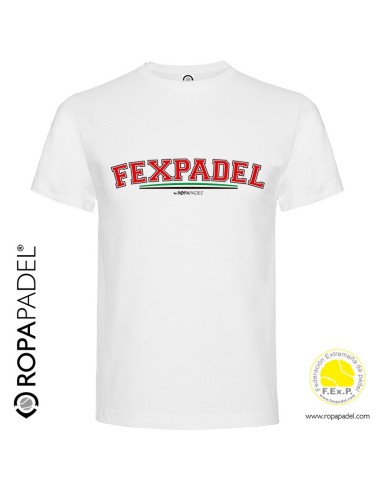 Camiseta de Pádel FEXPADEL URBAN 2017 "Federación Extremeña de Pádel"