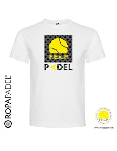 Camiseta de pádel hombre FEXPADEL URBAN 2021 "Federación Extremeña de Pádel"