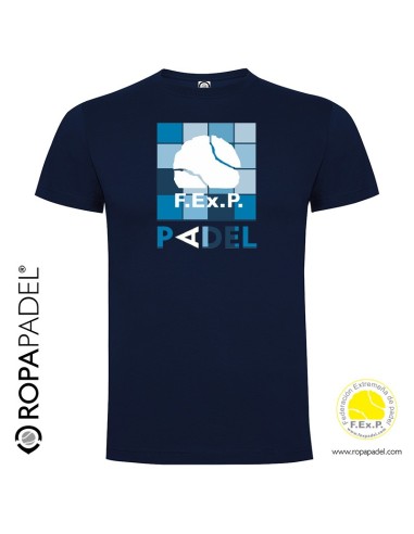 Camiseta de pádel hombre FEXPADEL URBAN 2021 "Federación Extremeña de Pádel"