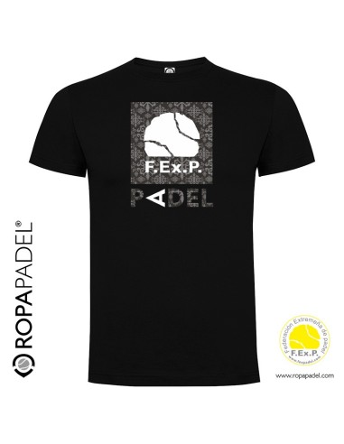 Camiseta de pádel hombre FEXPADEL URBAN 2021 "Federación Extremeña de Pádel"