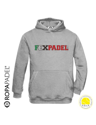 Sudadera de Pádel FEXPADEL URBAN 18 "Federación Extremeña de Pádel"