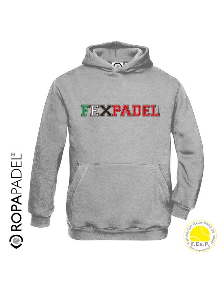 Sudadera de Pádel FEXPADEL URBAN 18 "Federación Extremeña de Pádel"