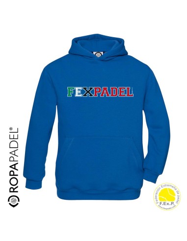 Sudadera de Pádel FEXPADEL URBAN 18 "Federación Extremeña de Pádel"