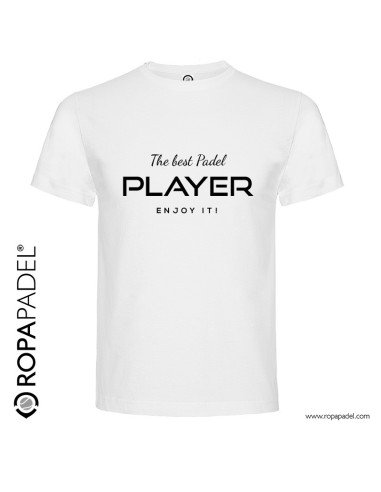 Camiseta de pádel hombre "THE BEST PLAYER PADEL"