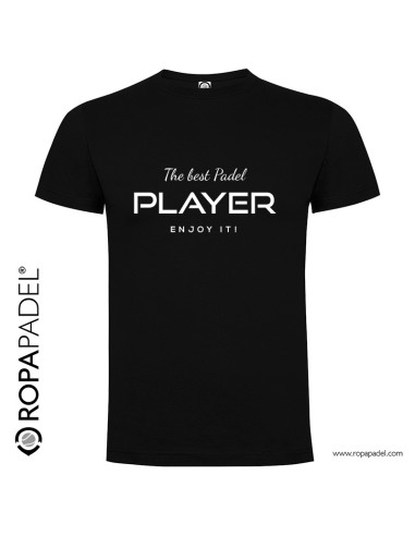 Camiseta de pádel hombre "THE BEST PLAYER PADEL"