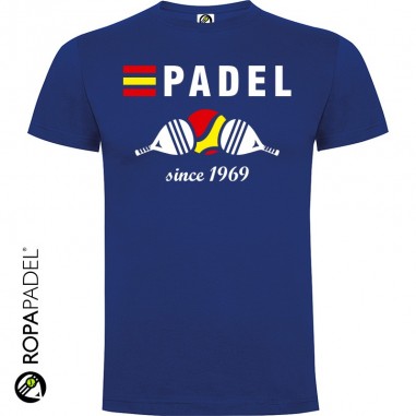 Camiseta de pádel casual España Since 1969
