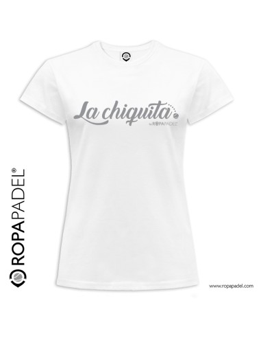 Camiseta de padel "La Chiquita" - Compra ropa de pádel en ROPAPADEL