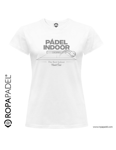 Camiseta de pádel de mujer "PADEL INDOOR CÁCERES"