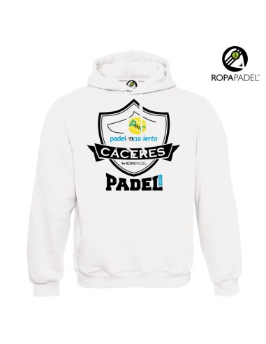 Sudadera de pádel 2018 "Club Pádel en Cubierto Cáceres"