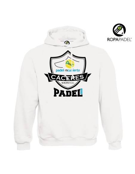 Sudadera de pádel 2018 "Club Pádel en Cubierto Cáceres"