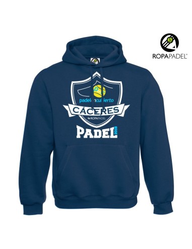 Sudadera de pádel 2018 "Club Pádel en Cubierto Cáceres"