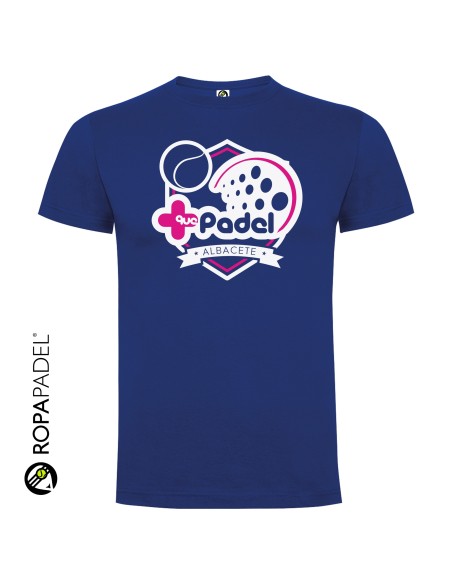 Camiseta de pádel +QUE PÁDEL ALBACETE