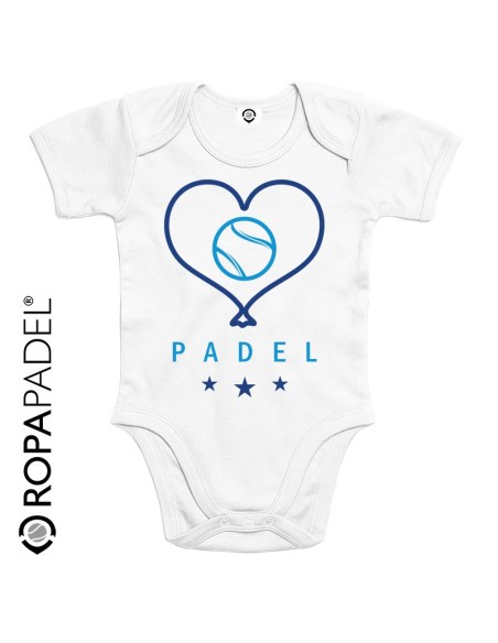 Body de pádel para bebé "BABYPADEL BLUE"