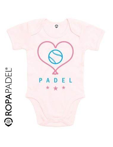 Body de pádel para bebé "BABYPADEL BLUE"