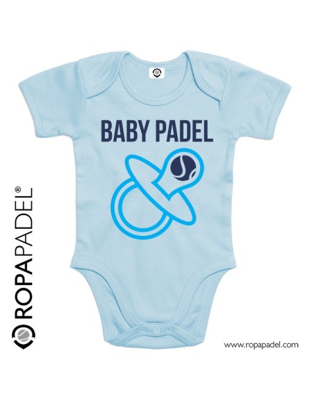 Body de pádel para bebé "BABYPADEL CHUPETE"