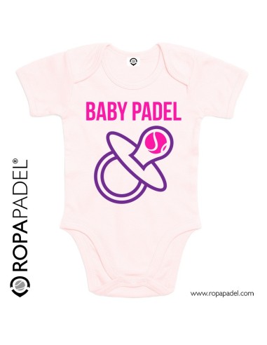 Body de pádel para bebé "BABYPADEL CHUPETE"