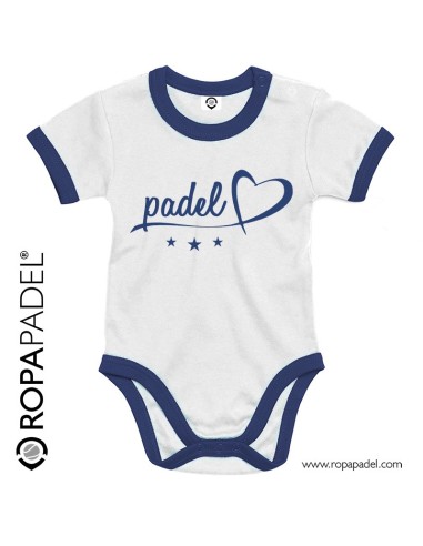 Body de pádel para bebé "BABYPADEL LOVE" - Comprar Bodys en ROPAPADEL