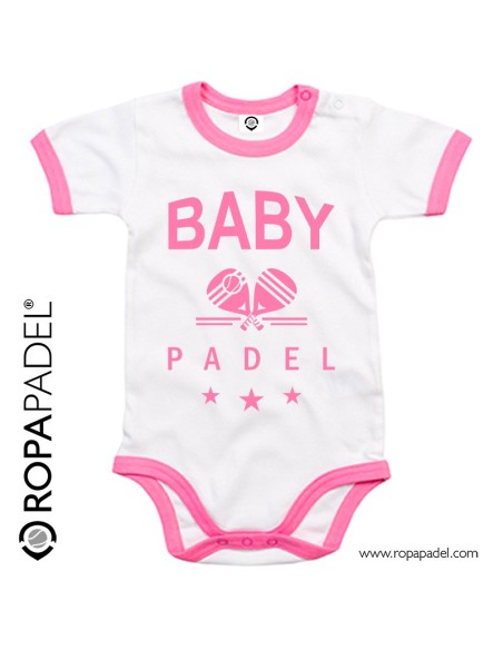 Body de pádel para bebé "BABYPADEL STAR" - Comprar Bodys en ROPAPADEL