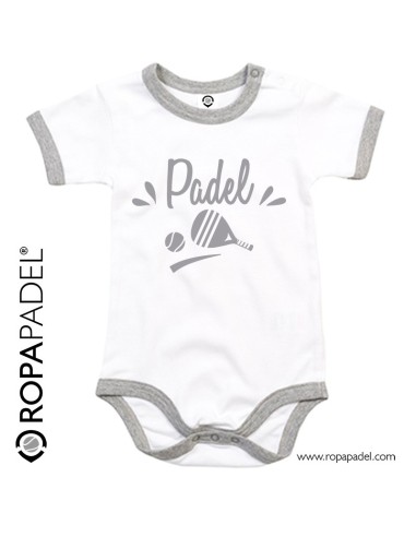 Body de pádel para bebé "BABYPADEL PLAY" - Comprar Bodys en ROPAPADEL