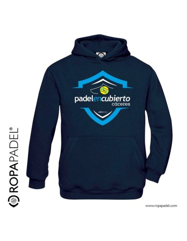 Sudadera de pádel "Club Pádel en Cubierto Cáceres" 2025